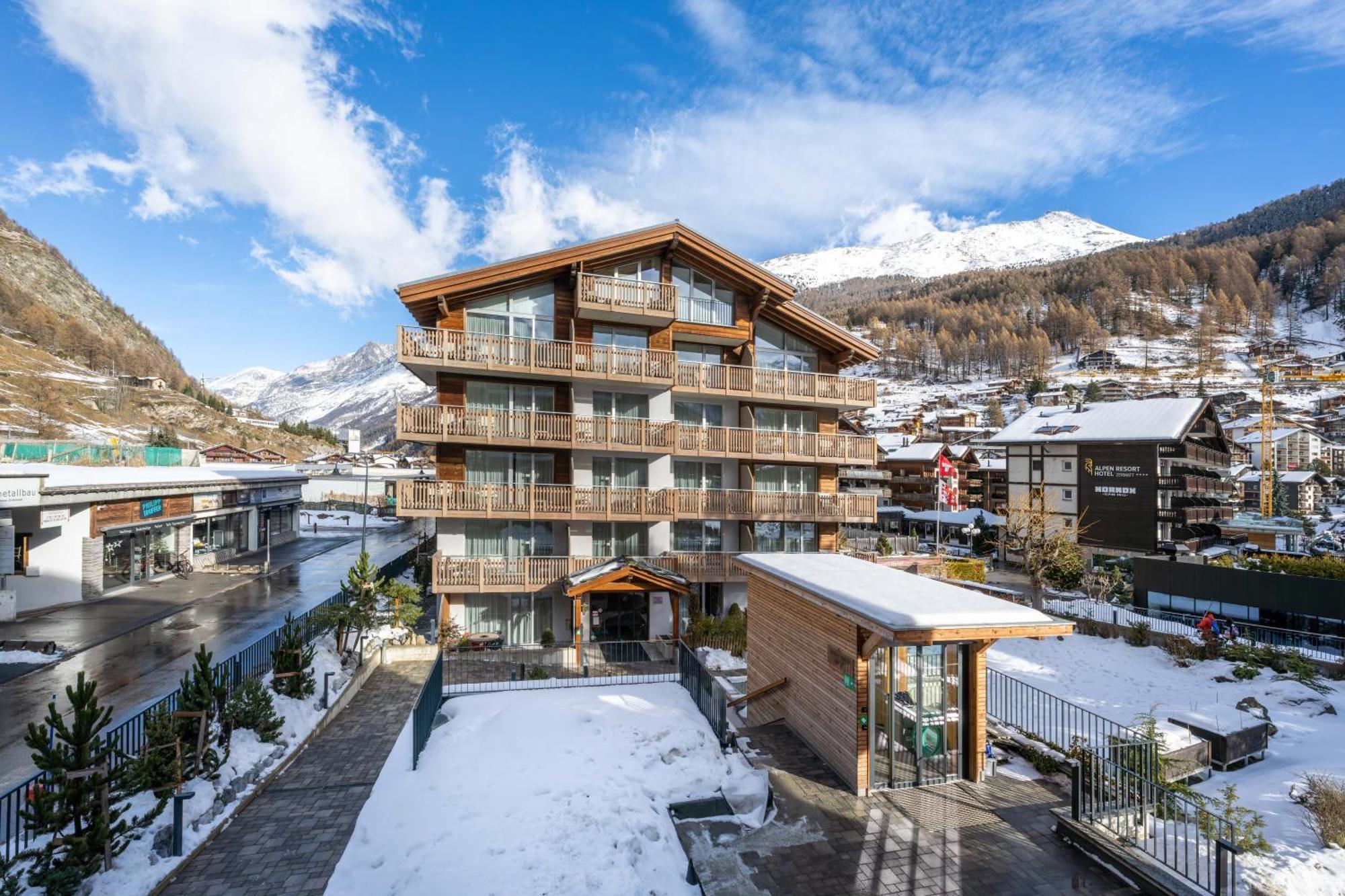 Naco Aparthotel By Arca Spa Zermatt Exterior foto